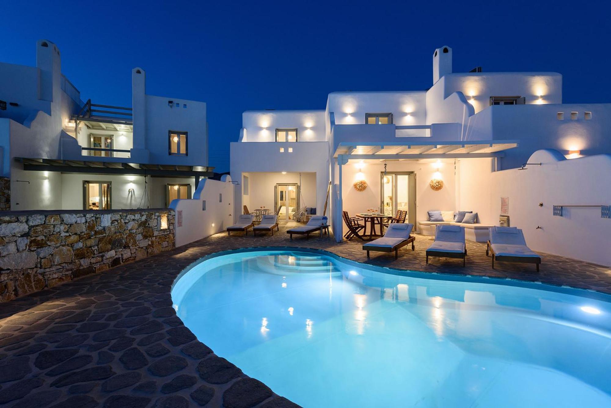 Helen Beach Front Luxury Villas Kastrákion Екстериор снимка
