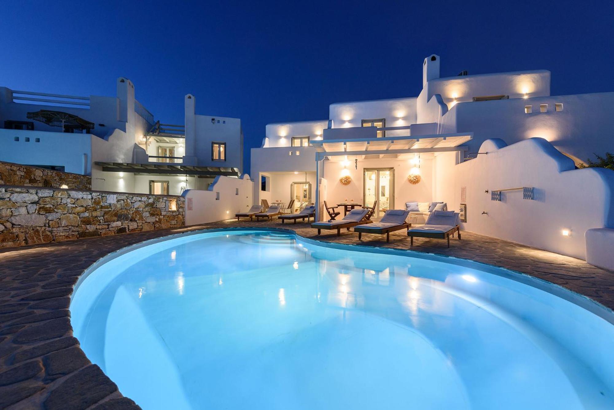 Helen Beach Front Luxury Villas Kastrákion Екстериор снимка